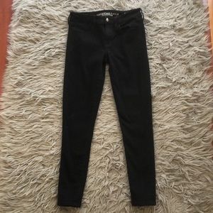 Black American eagle jeans